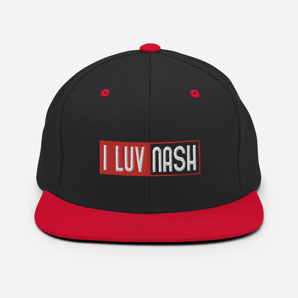 I LUV NASH OG PUFF Snapback Hat