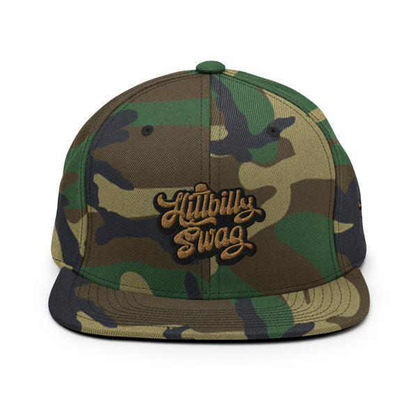 Hillbilly Swag Dirt Road Edition Snapback Hat