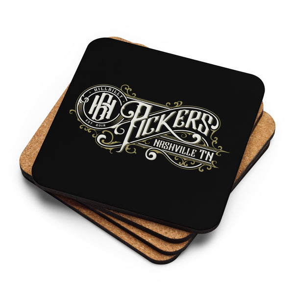 Hillbilly Pickers Cork-back coaster