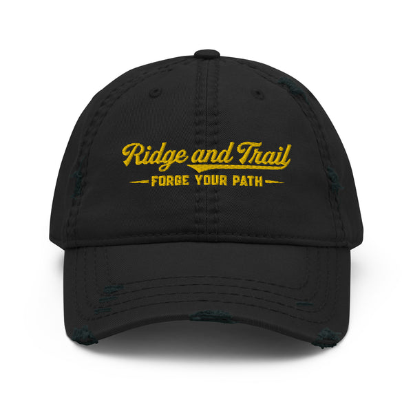 Ridge and Trail Distressed Dad Hat