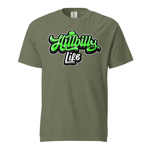 Hillbilly Life Unisex garment-dyed heavyweight t-shirt